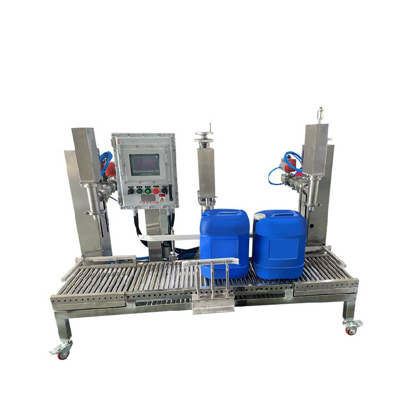 25千克自動夾蓋灌裝機的主要特點