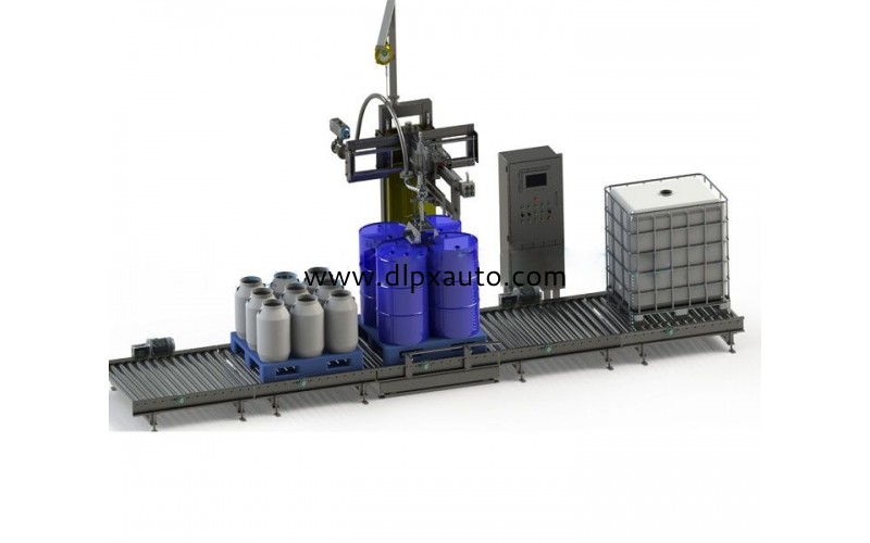 200L IBC桶 共用型 XY軸移動灌裝機