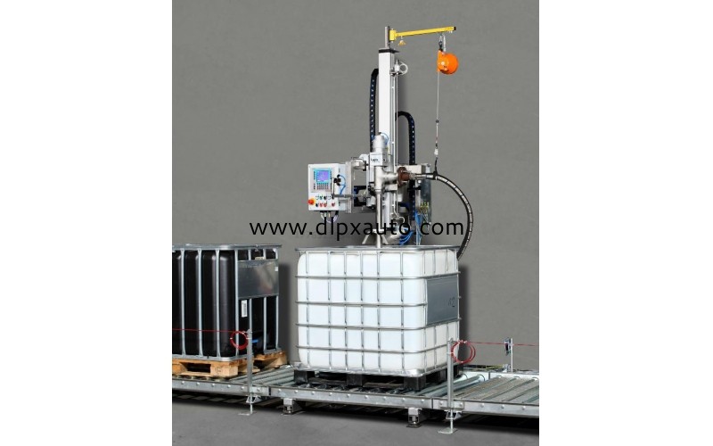 1000L全自動噸桶化工液體灌裝液體