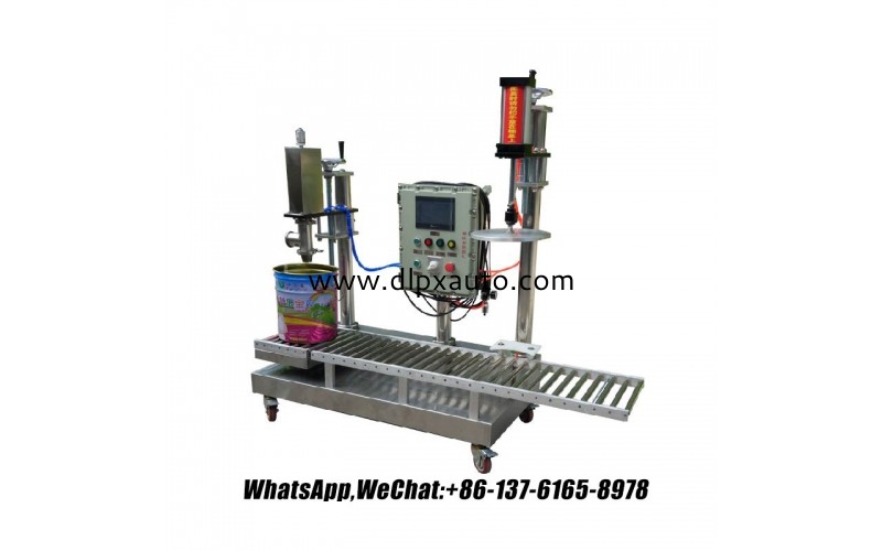 不銹鋼 1000L 潤滑油脂加注設備，帶 PLC 3