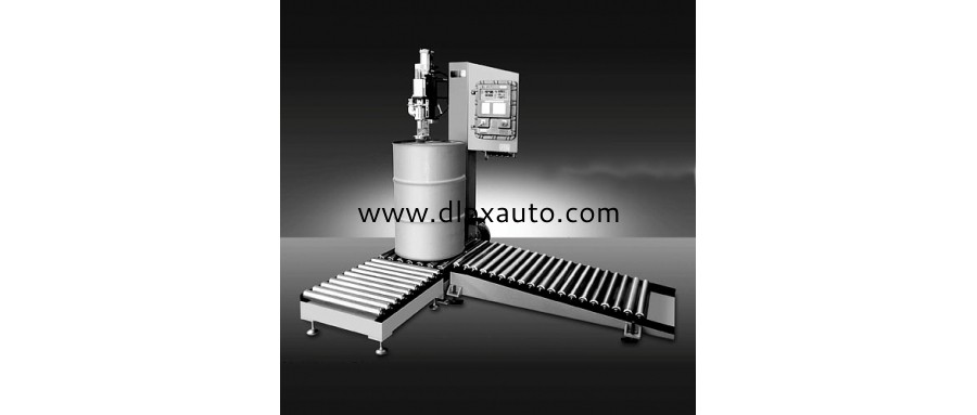 半自動圓桶灌裝機