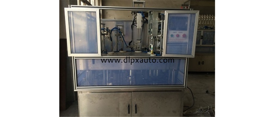 噴頭自動灌裝、上蓋旋蓋